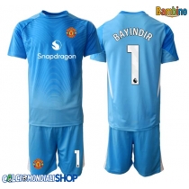 Maglie da calcio Manchester United Altay Bayindir #1 Portiere Prima Maglia Bambino 2025-26 Manica Corta (+ Pantaloni corti)